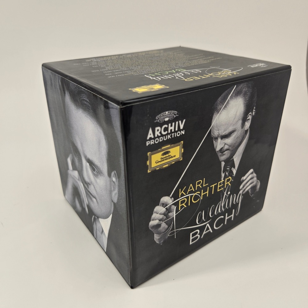Karl Richter - Bach Revealing Box Set 54 CD Archiv Produktion VG+/EX